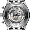 Швейцарские механические часы Breitling Classic AVI Super AVI B04 Chronograph GMT 46 YB04451A1B1A1, фото 5