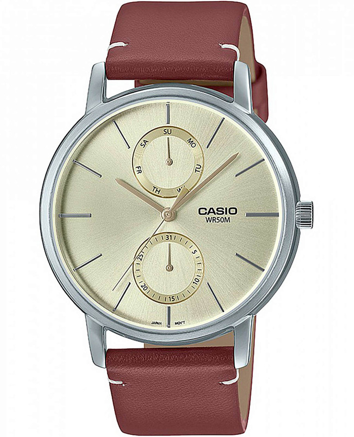 Часы Casio Collection MTP-B310L-9AVEF — мужские, шампань