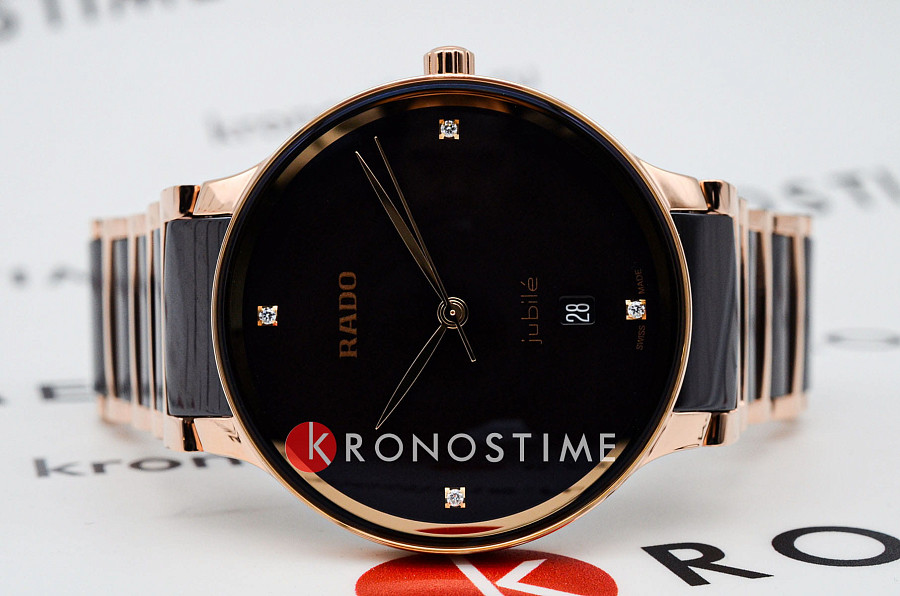 Часы Rado Centrix Diamonds R30023712 — кварцевые, сталь металл