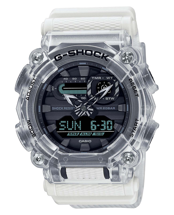 Часы Casio G-Shock GA-900SKL-7ADR (GA-900SKL-7A) — мужские, серый
