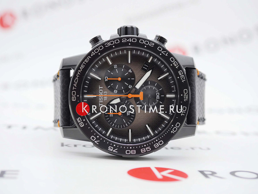Часы Tissot SuperSport Chrono Basketball Edition T125.617.36.081.00 — мужские, кожаный