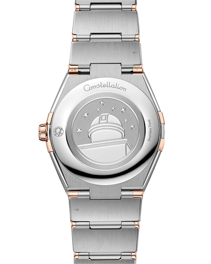 Часы Omega Constellation 131.20.36.60.02.001 — кварцевые, сталь металл золото