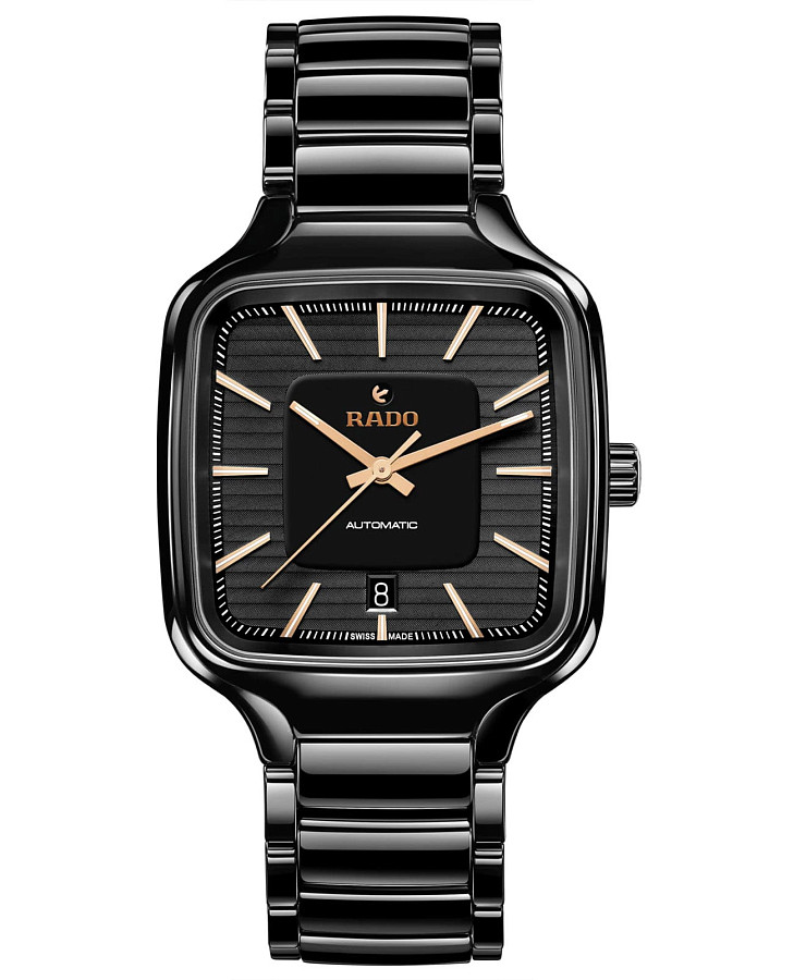 Часы Rado True Square Automatic R27078172 — мужские, черный