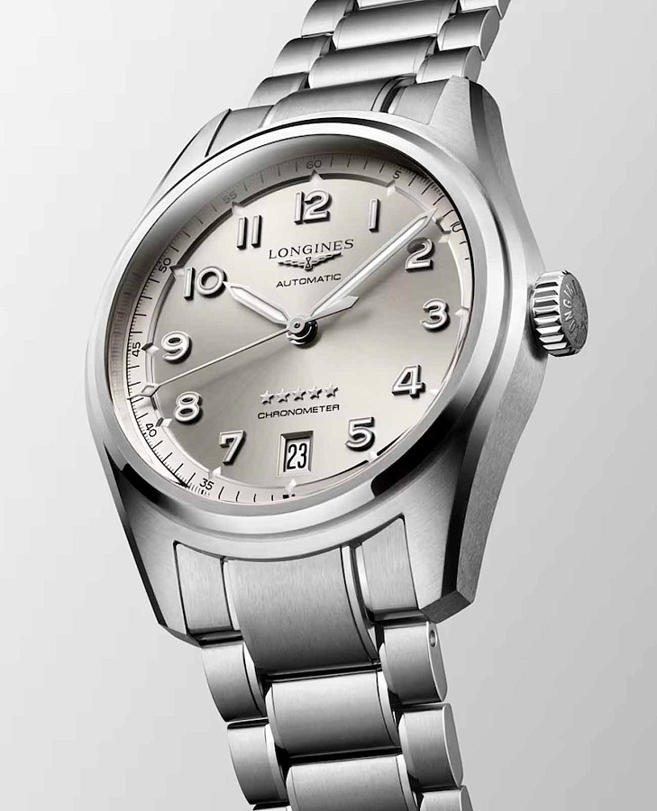 Часы Longines Spirit L3.410.4.63.6 — сталь, Швейцария