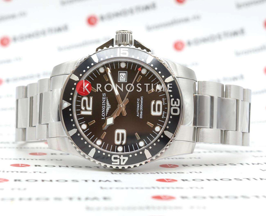 Часы Longines HydroConquest L3.742.4.56.6 — механические, алюминий металл сталь