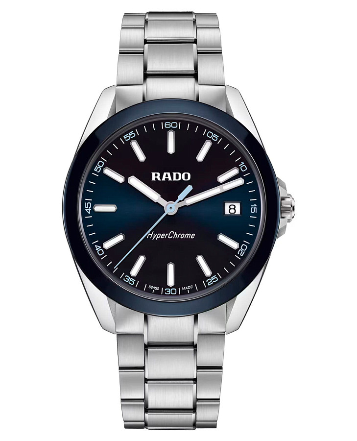Часы Rado Hyperchrome R32280203 — мужские, синий