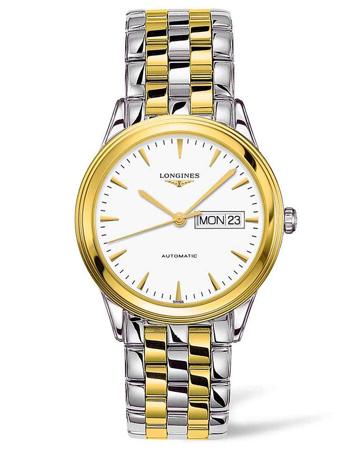 Часы Longines Flagship L4.899.3.22.7 — мужские, белый