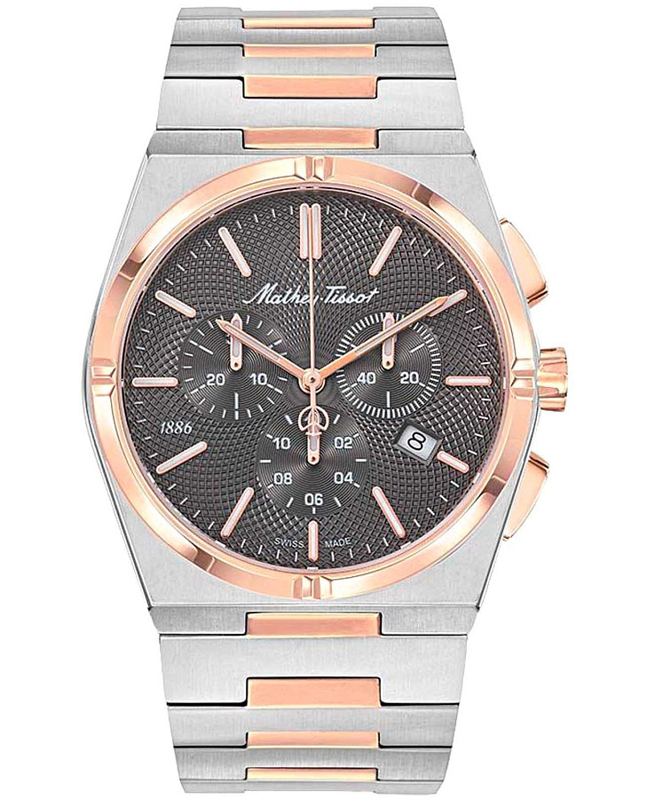 Часы Mathey-Tissot Zeus H118CHRS — мужские, черный