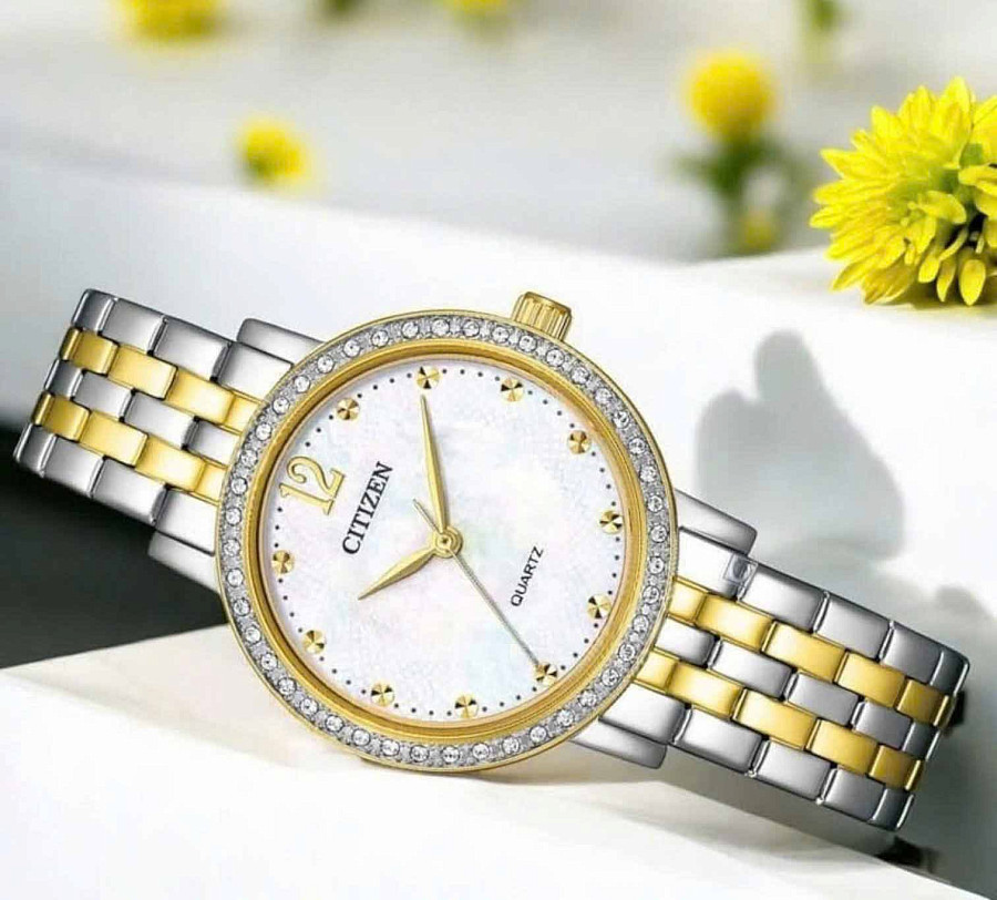 Часы Citizen Elegance EL3104-54D — сталь металл, Япония