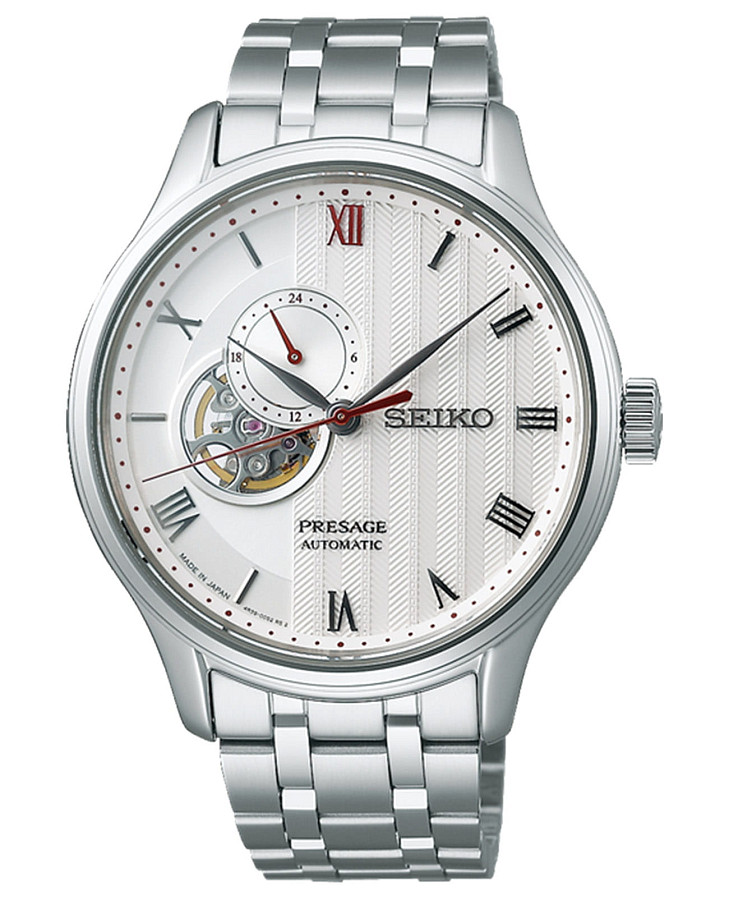Часы Seiko Presage SSA443J1 — мужские, белый