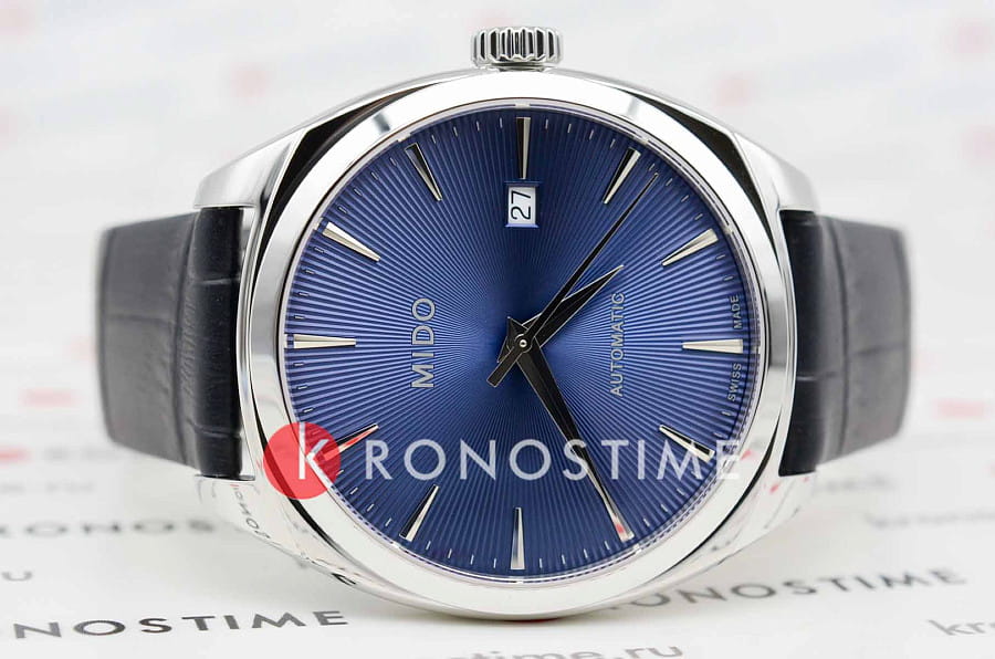 Часы Mido Belluna Royal Gent M024.507.16.041.00 — механические, металл сталь