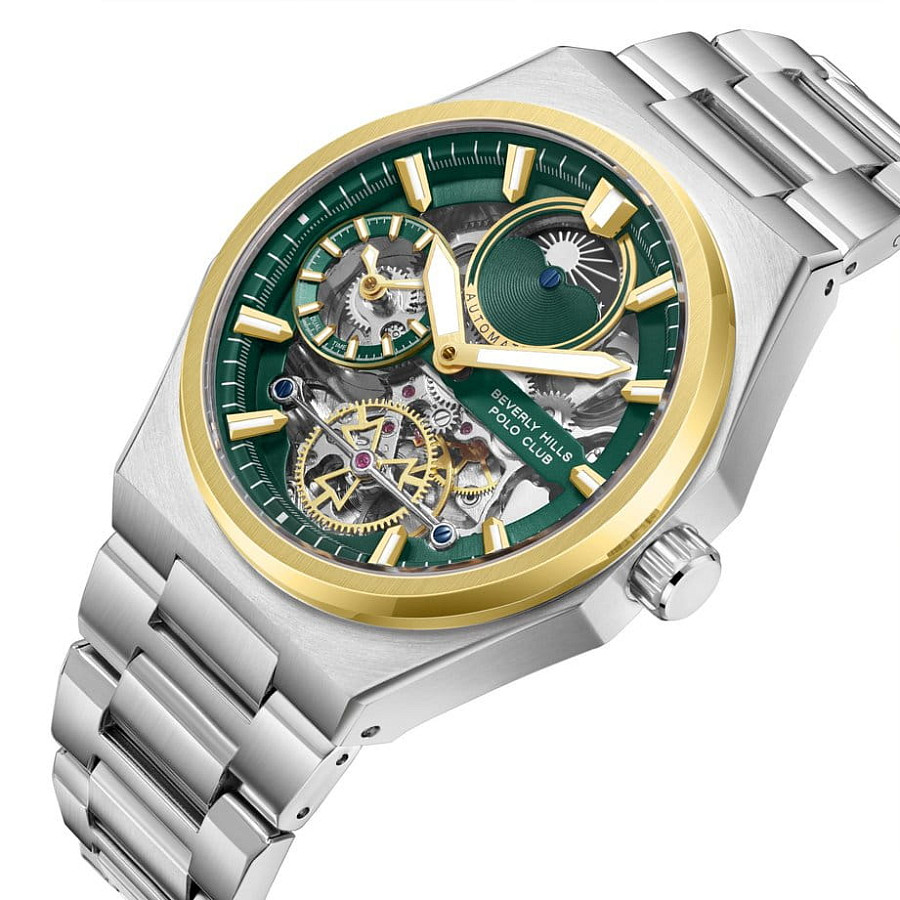 Часы Beverly Hills Polo Club BP3786X.270 — механические, сталь металл