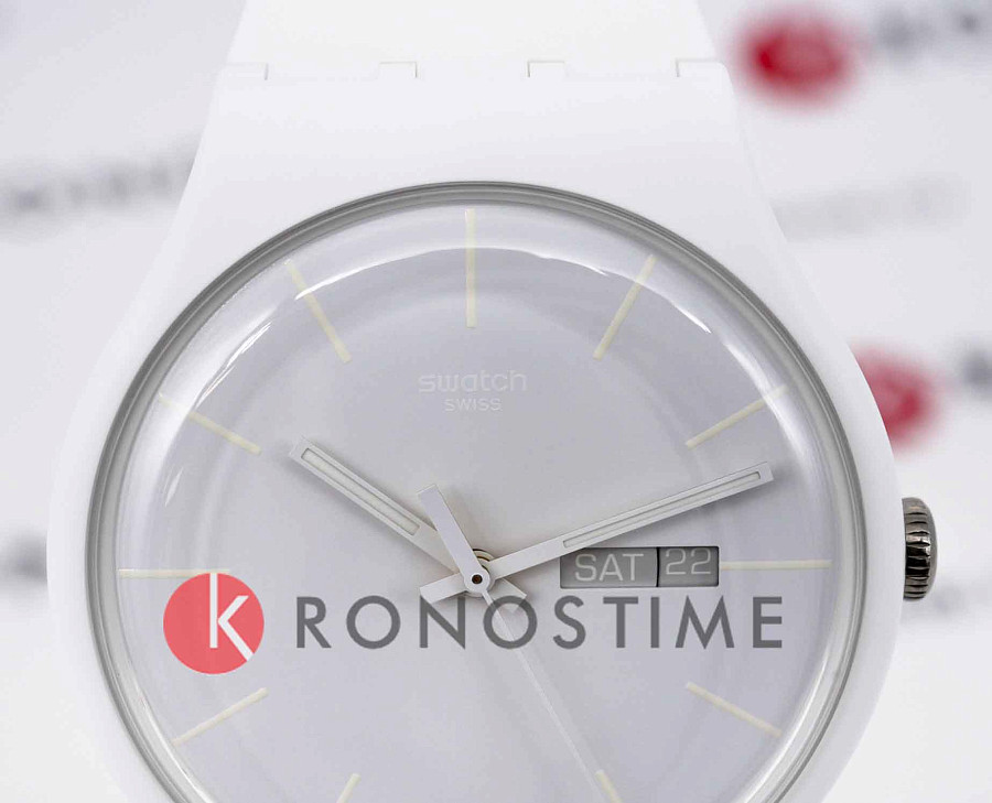 Часы Swatch New Gent Biosourced SO29W704-S14 — пластик, Швейцария