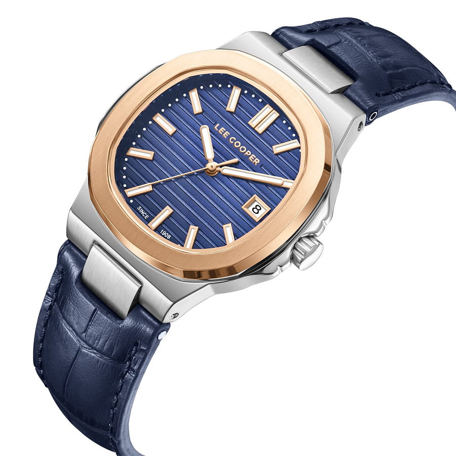Часы Lee Cooper LC08107.599 — механические, металл сталь