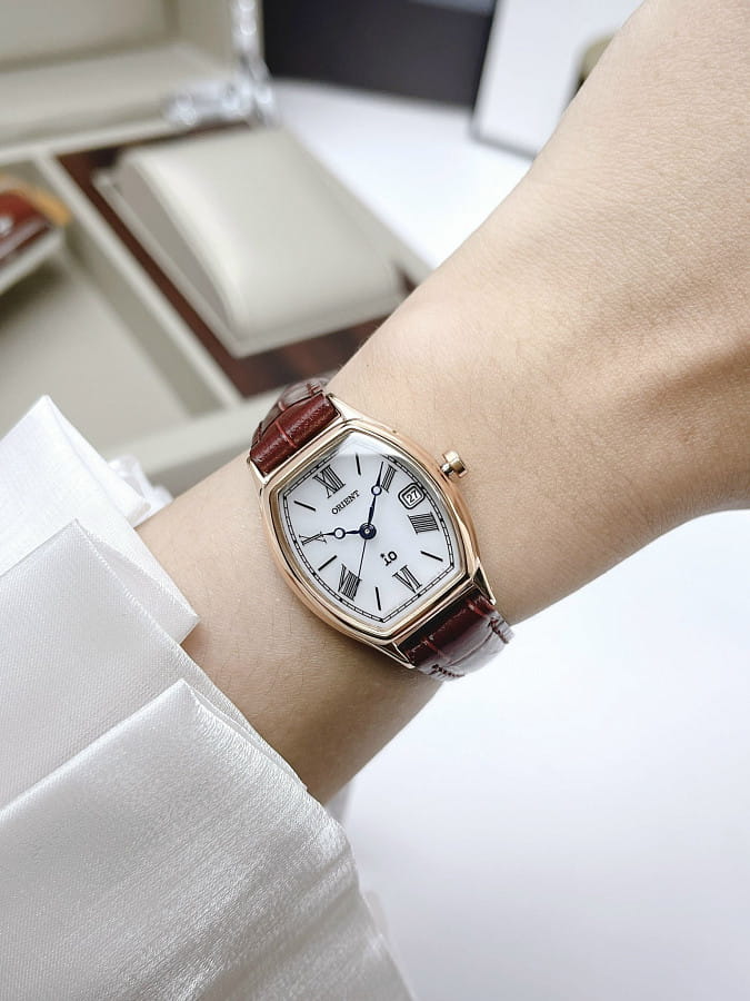 Часы Orient IO RA-WG0014S — белый, сталь металл