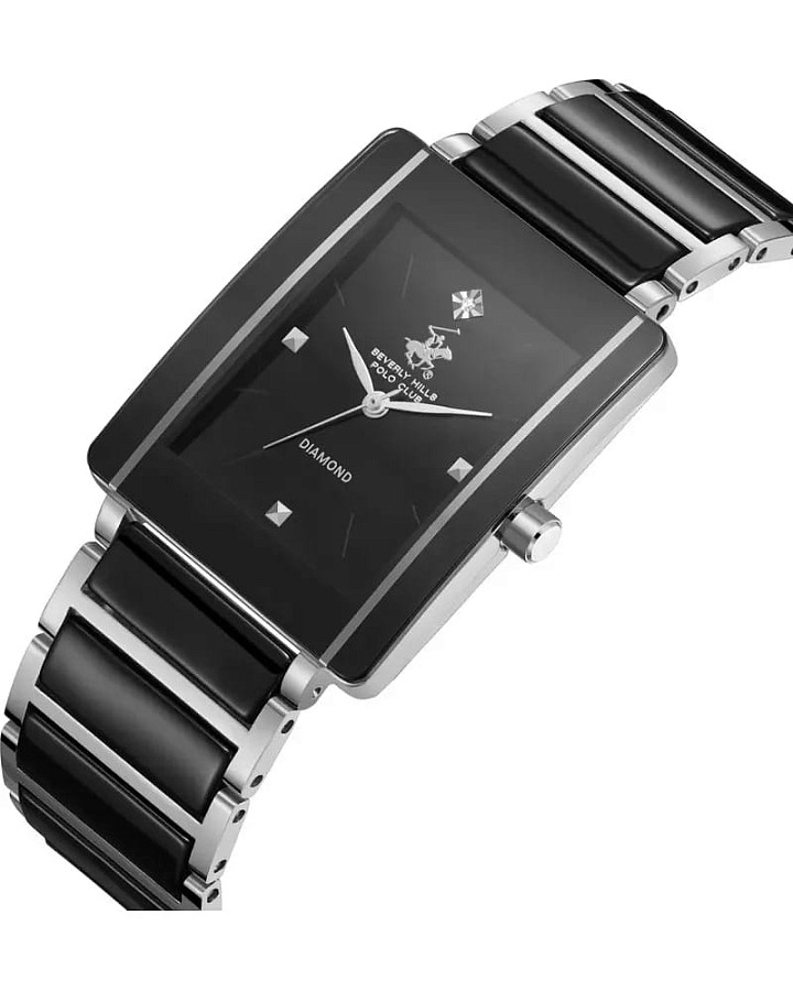 Часы Beverly Hills Polo Club Quartz BP3699C.351 — сталь с ip покрытием + керамика, женские