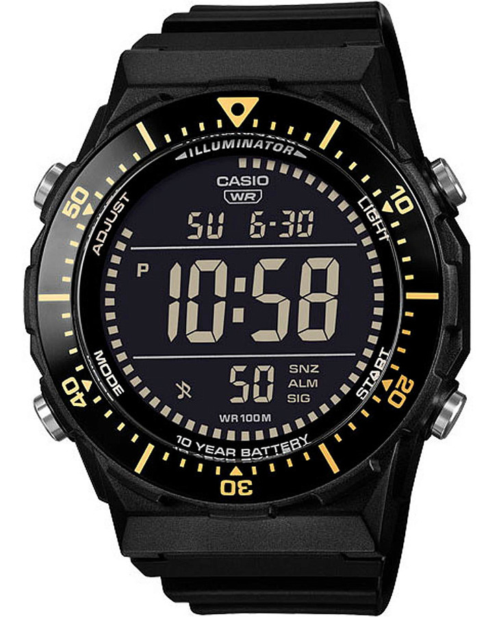 Часы Casio Collection AE-1700H-1B — мужские, черный
