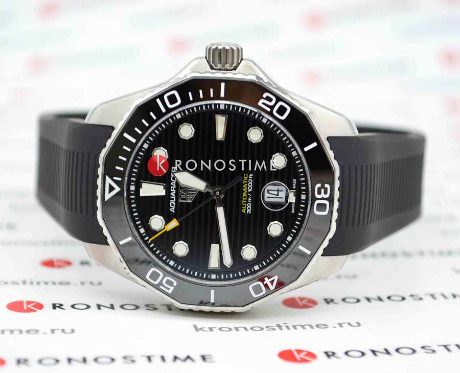 Часы TAG Heuer Aquaracer Professional 300 WBP201A.FT6197 — мужские, каучук