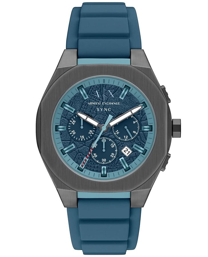 Часы Armani Exchange Sync AX4291 — мужские, синий