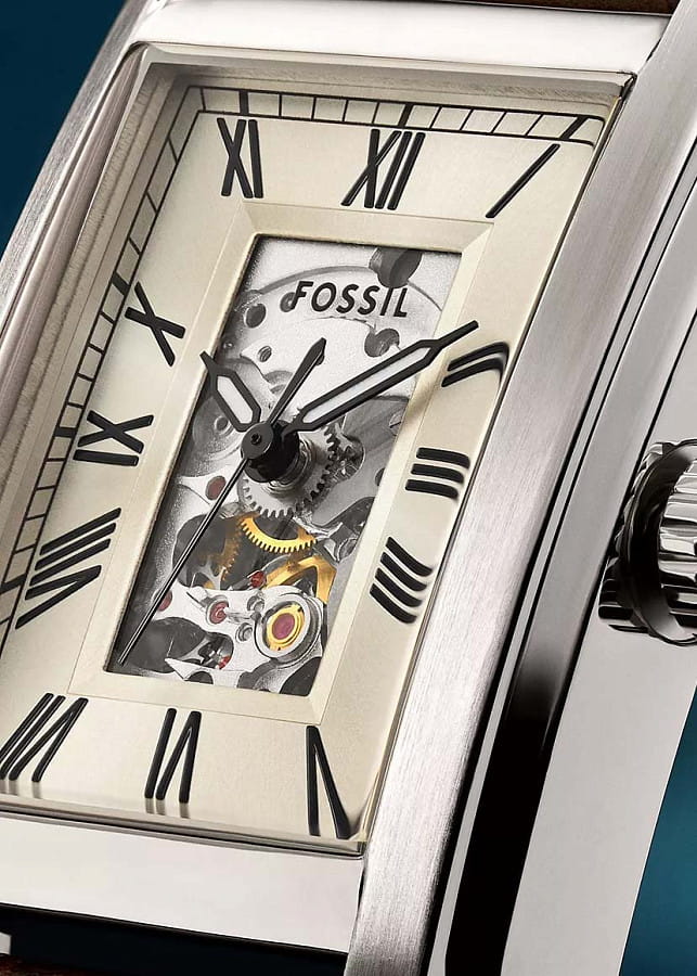 Часы Fossil Carraway ME3272 — белый, сталь металл