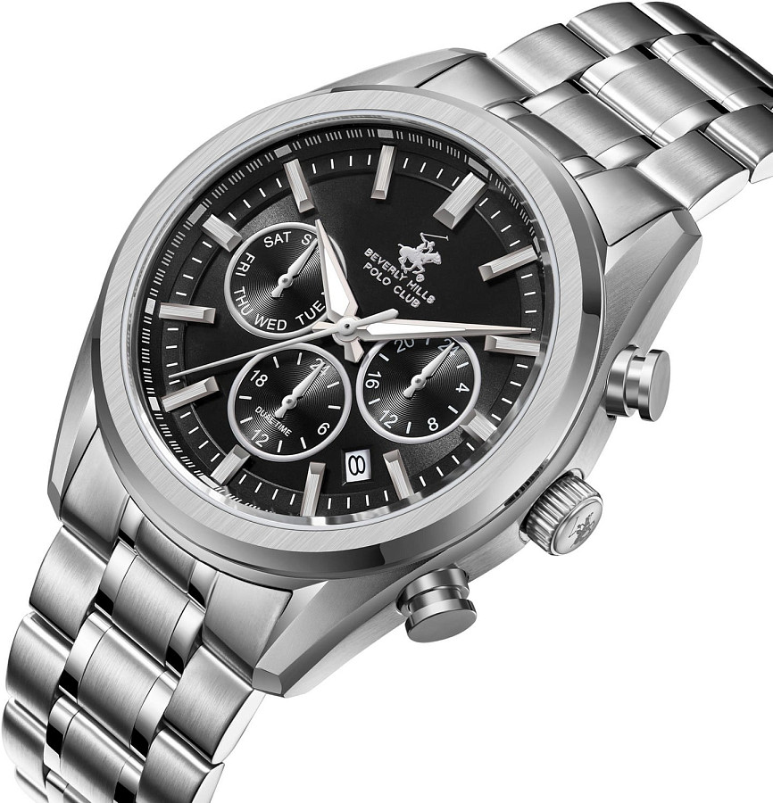 Часы Beverly Hills Polo Club BP3698X.350 — нержавеющая сталь, мужские