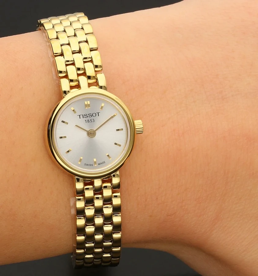 Часы Tissot Lovely T058.009.33.031.00 — женские, золотистый