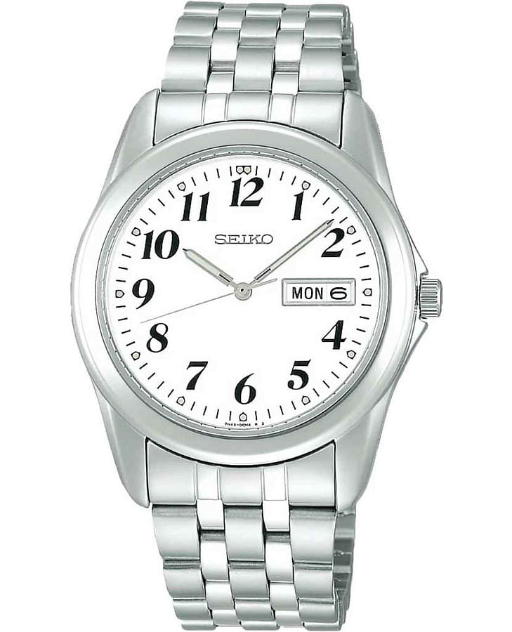 Часы Seiko Spirit SCXC009 — мужские, белый