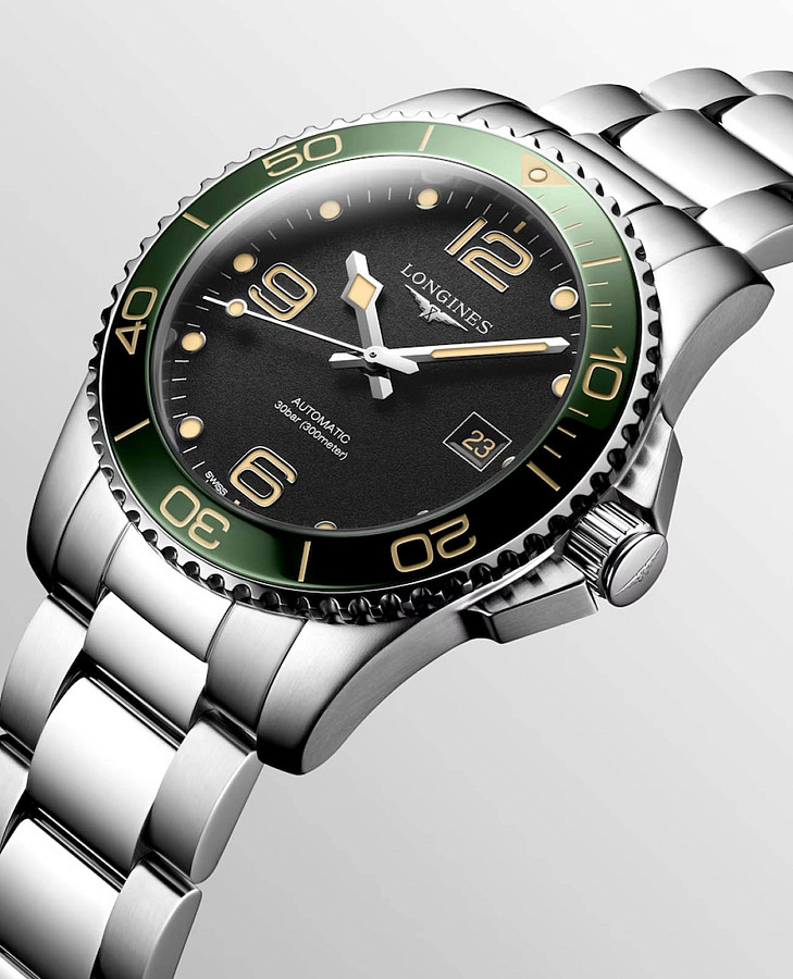 Часы Longines HydroConquest L3.781.4.05.6 — механические, Швейцария, мужские