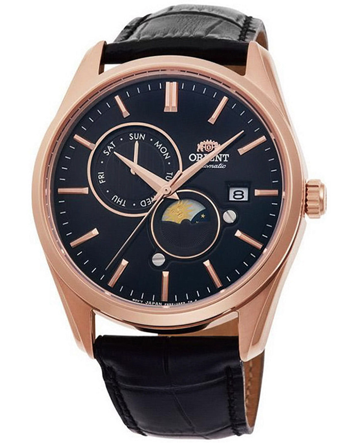 Часы Orient Sun & Moon RA-AK0309B (RN-AK0309B) — мужские, черный