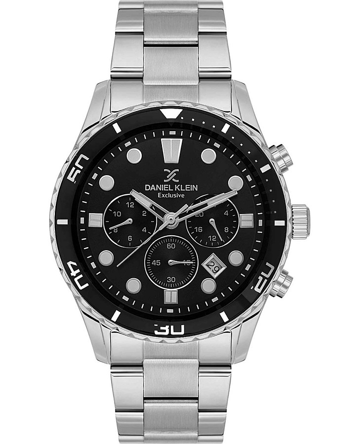 Часы Daniel Klein Exclusive DK.1.13805-1 — мужские, черный