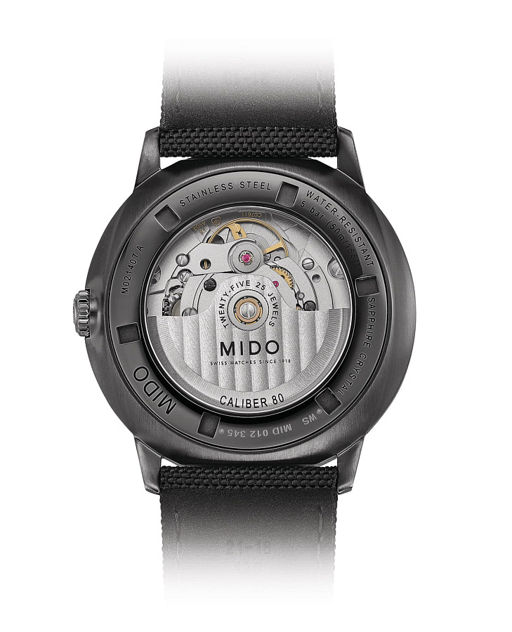 Часы Mido Commander Gradient M021.407.37.411.00 — механические, металл сталь