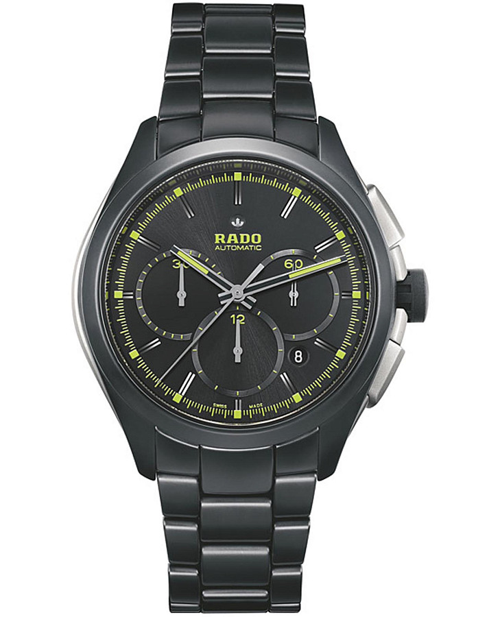 Часы Rado HyperChrome Automatic Chronograph R32525172 — мужские, черный