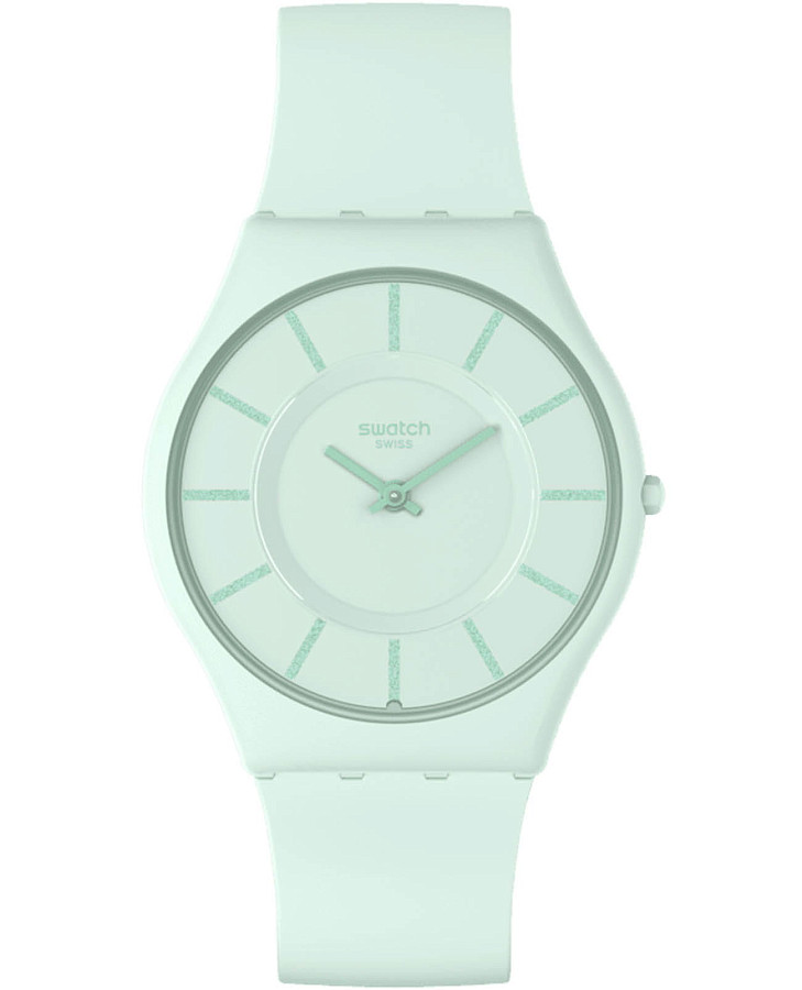 Часы Swatch Skin Classic Biosourced SS08G107 — женские, голубой