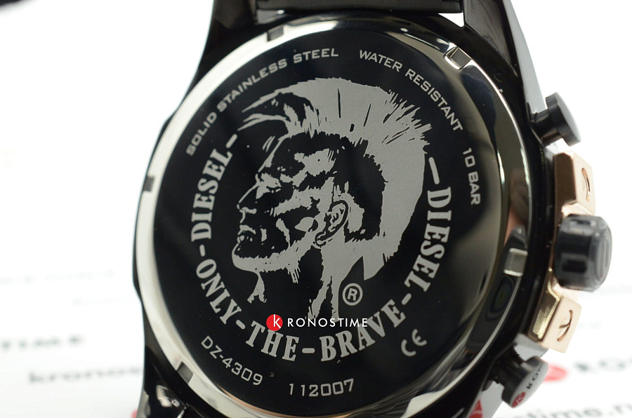 Часы Diesel Mega Chief DZ4309 — Италия, кварцевые