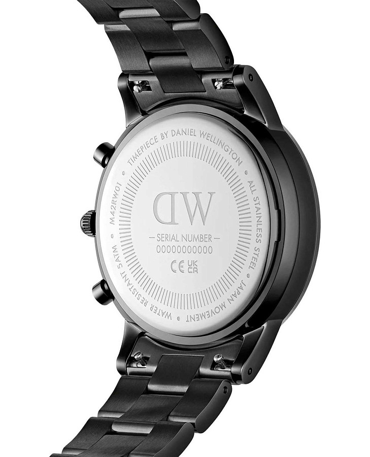 Часы Daniel Wellington Iconic Link Arctic DW00100642 — металл сталь, Швеция