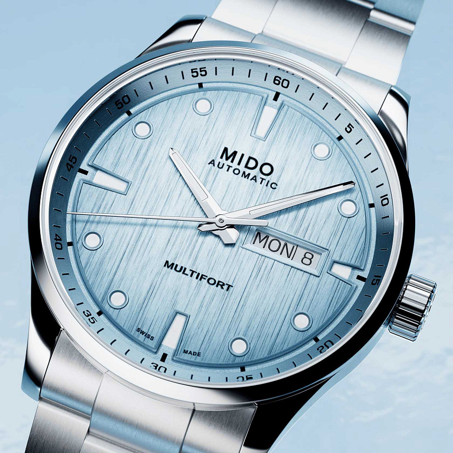 Часы Mido Multifort M Freeze M038.430.11.041.00 — артикул M0384301104100, мужские