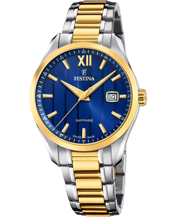 Часы Festina Classics F20027/2 — мужские, синий