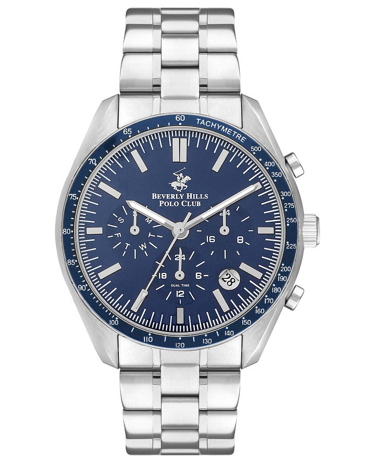 Часы Beverly Hills Polo Club BP3372X.390 — мужские, синий