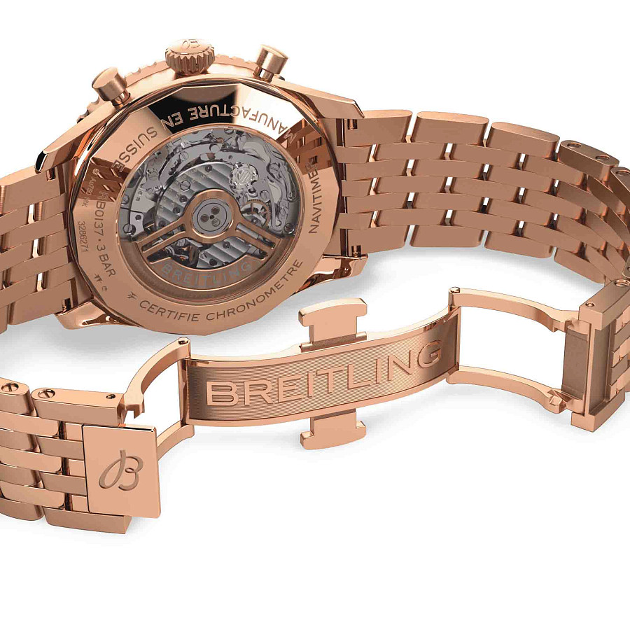 Часы Breitling Navitimer B01 Chronograph 46 RB0137241G1R1 — золото, Швейцария