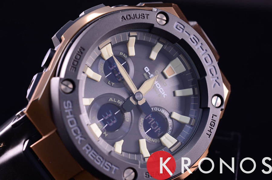 Часы Casio G-Shock GST-W120L-1A — Япония, электронные