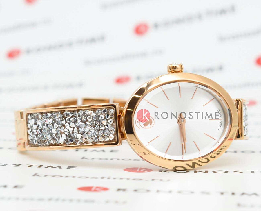 Часы Swarovski Crystal Rock Oval 5656851 — Швейцария, кварцевые