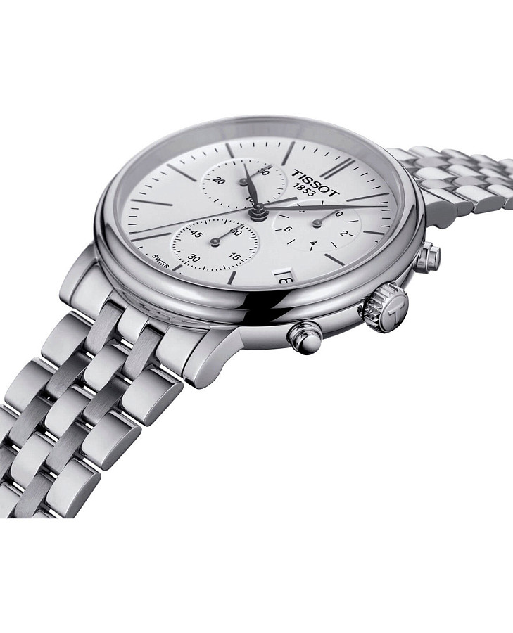 Часы Tissot Carson Premium Chronograph T122.417.11.011.00 — нержавеющая сталь, мужские