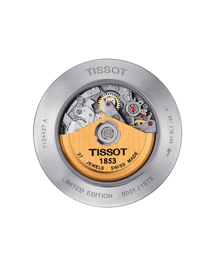 Часы Tissot Heritage 1973 T124.427.16.031.00 — механические, металл сталь