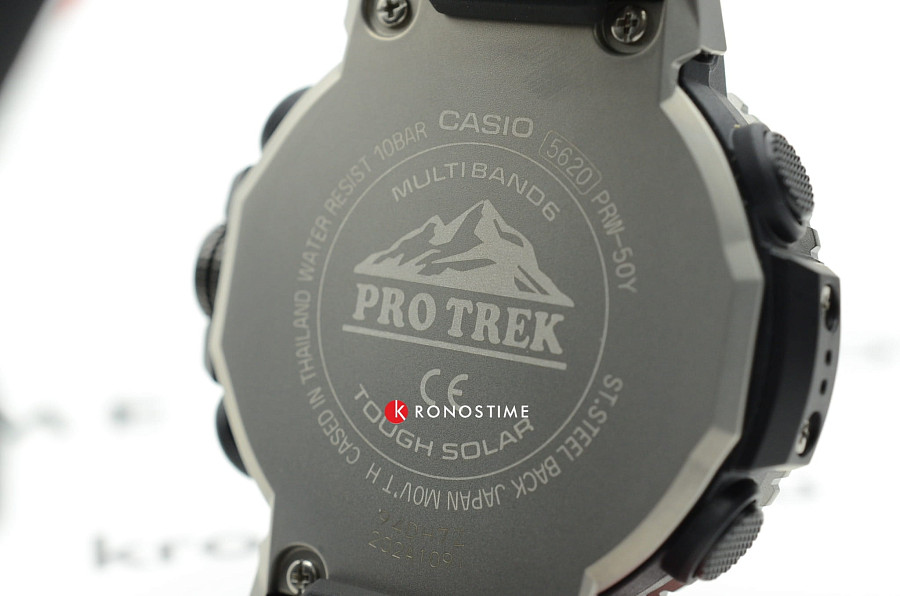 Часы Casio Pro Trek PRW-50Y-1B — Япония, кварцевые