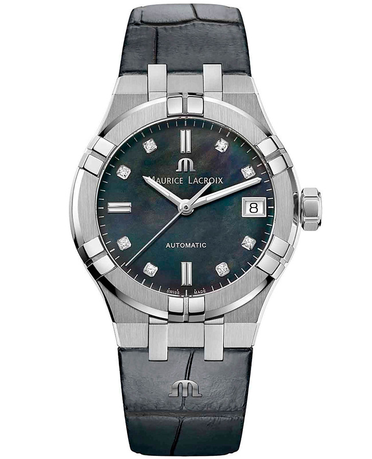 Часы Maurice Lacroix Aikon Automatic AI6006-SS001-370-1 — женские, перламутровый