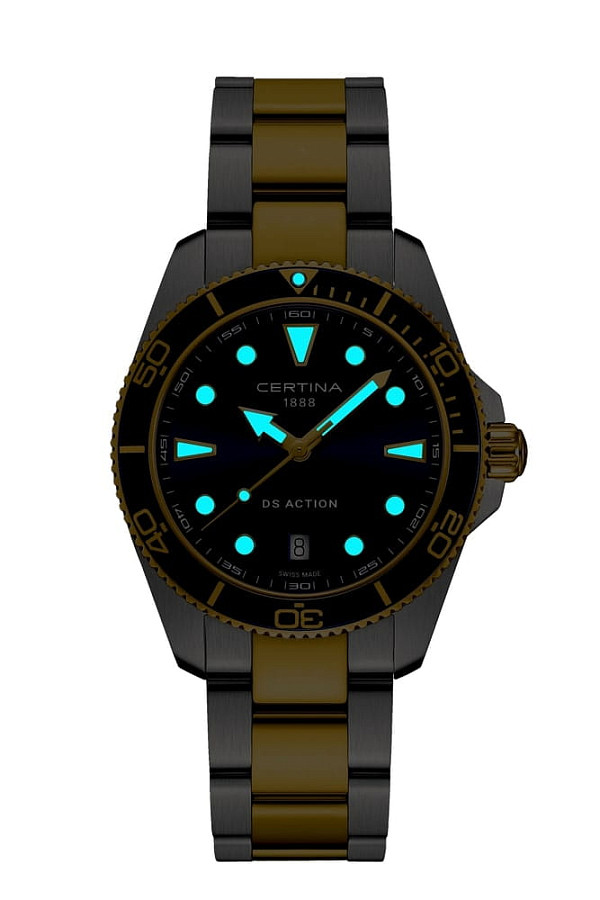 Часы Certina DS Action C048.410.22.041.00 — синий, металл сталь