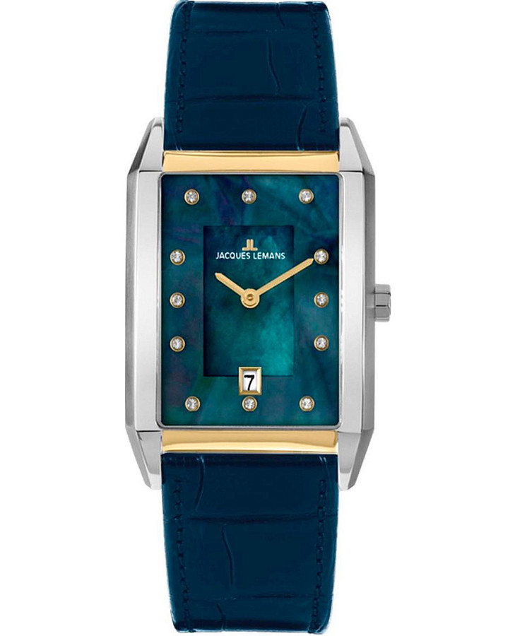 Часы Jacques Lemans Torino 1-2158G — женские, синий