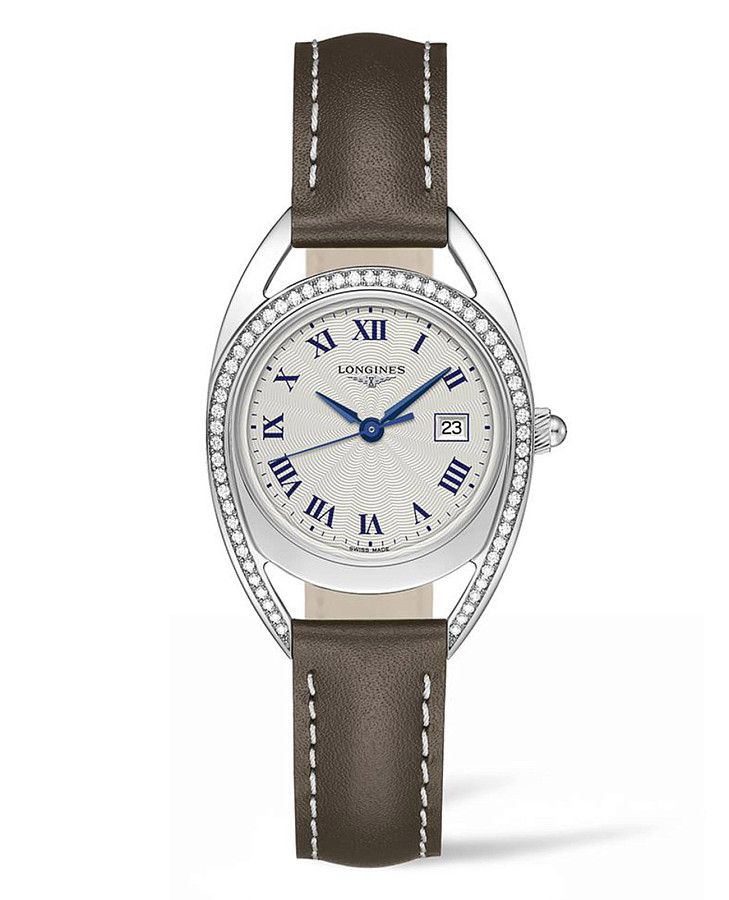 Часы Longines Equestrian Collection L6.137.0.71.2 — женские, белый