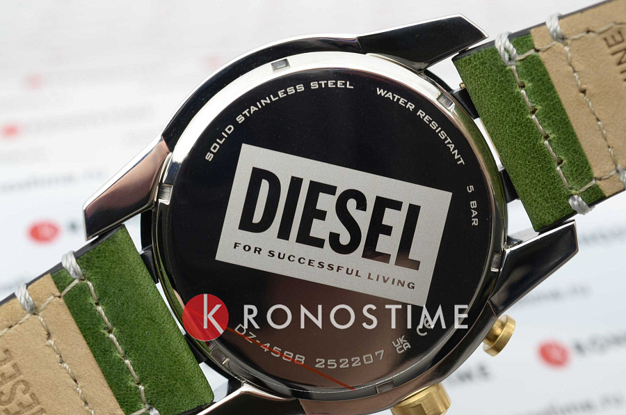 Часы Diesel Split DZ4588 — мужские, кожаный