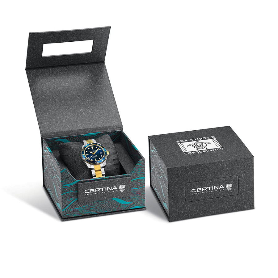 Часы Certina DS Action Diver Powermatic C032.807.22.041.10 — мужские, механические